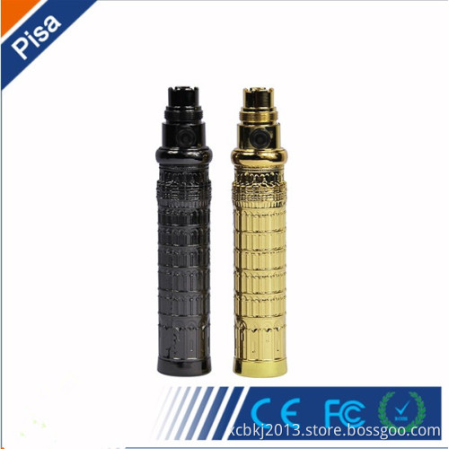 New Pisa Mechanical Ecig Battery Mod Electronic Cigarette Wholesale